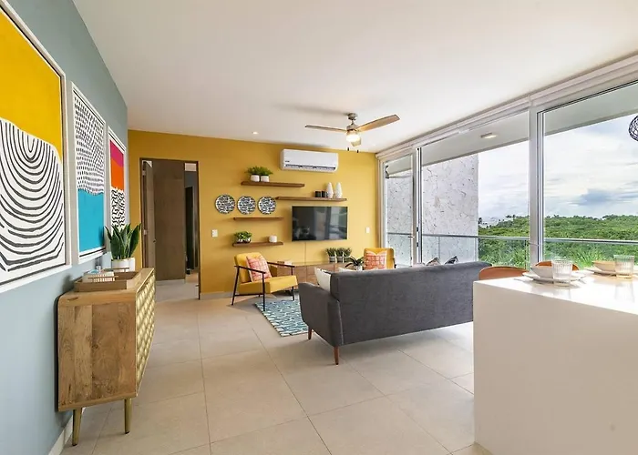 New Modern + Jungle Penthouse Akumal