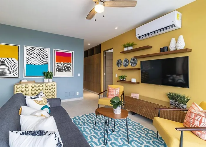 New Modern + Jungle Penthouse Apartamento Akumal