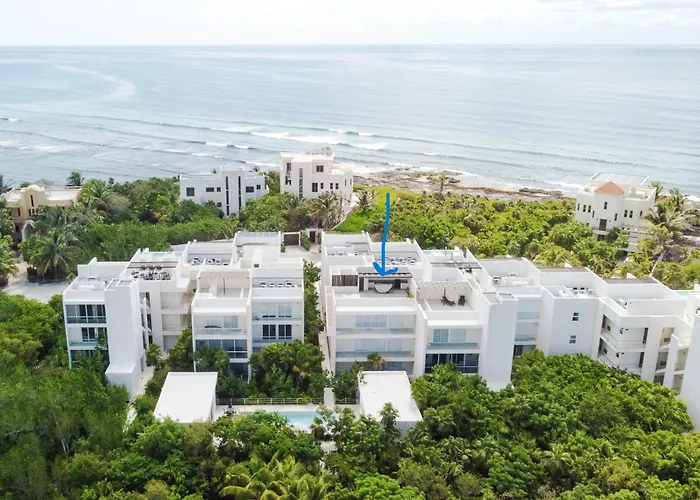 Apartamento New Modern + Jungle Penthouse Akumal